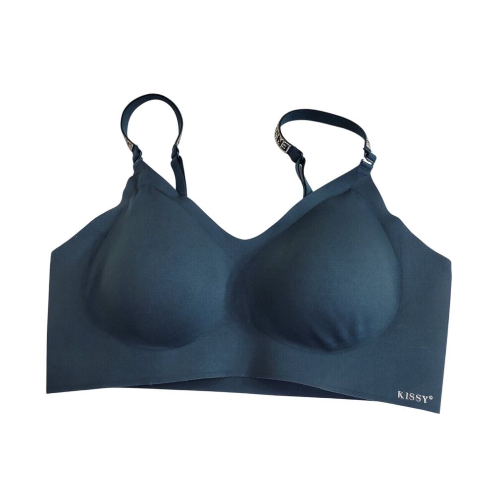 Kissy Green Seamless Padded Convertible Pullover Wire Free‎ Bra Women's Size XS